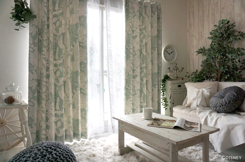 おしゃれなディズニーカーテン 100サイズ既製カーテン通販専門店 びっくりカーテン