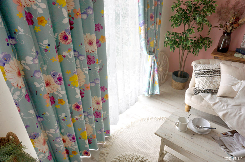 おしゃれなディズニーカーテン 100サイズ既製カーテン通販専門店 びっくりカーテン
