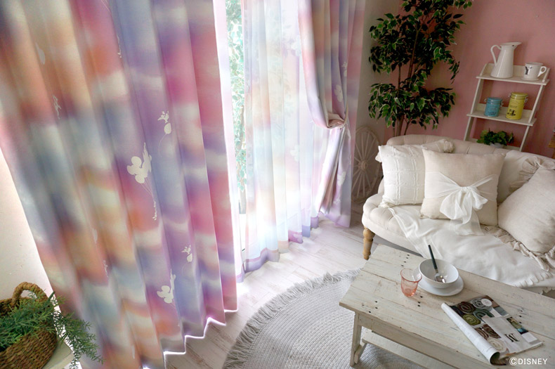 おしゃれなディズニーカーテン 100サイズ既製カーテン通販専門店 びっくりカーテン