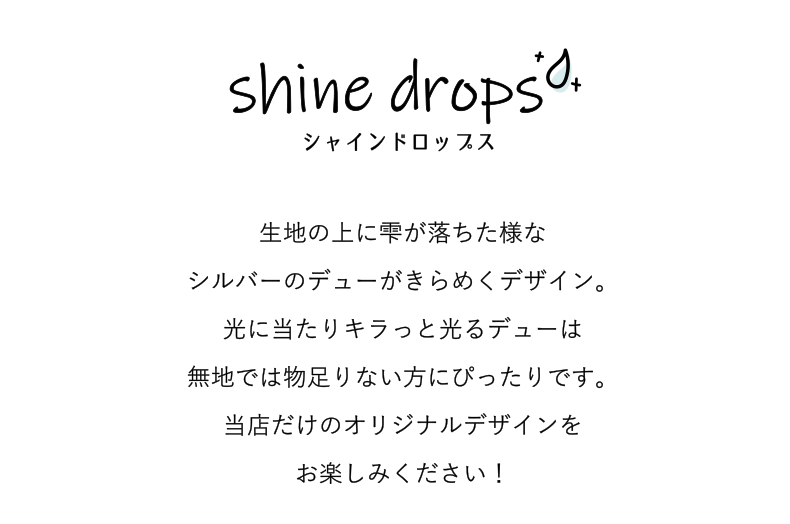 シャインドロップス説明