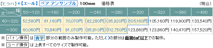 価格表