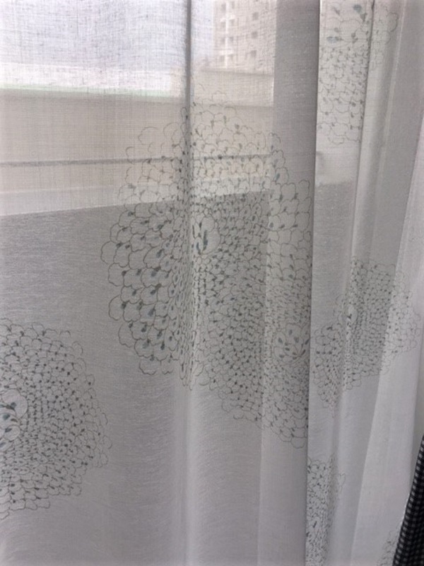 ＜ピノワ　レースカーテン　アイボリー＞のレビュー写真です