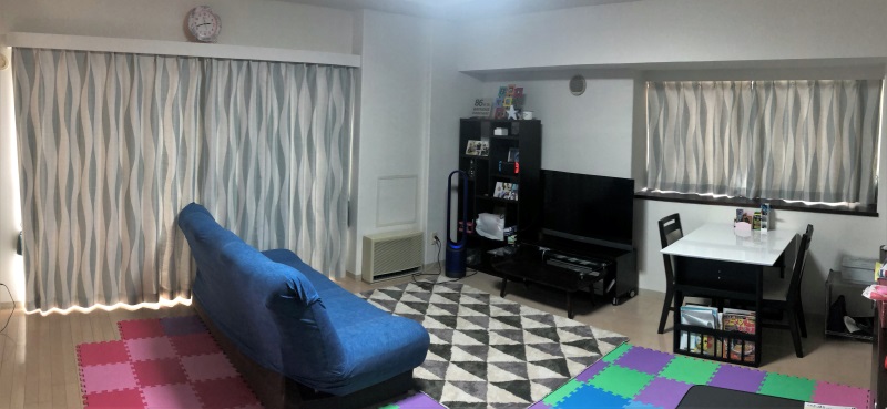 スタイリッシュモダンテイストな＜モーゼル ライトブルー＞のレビュー写真です