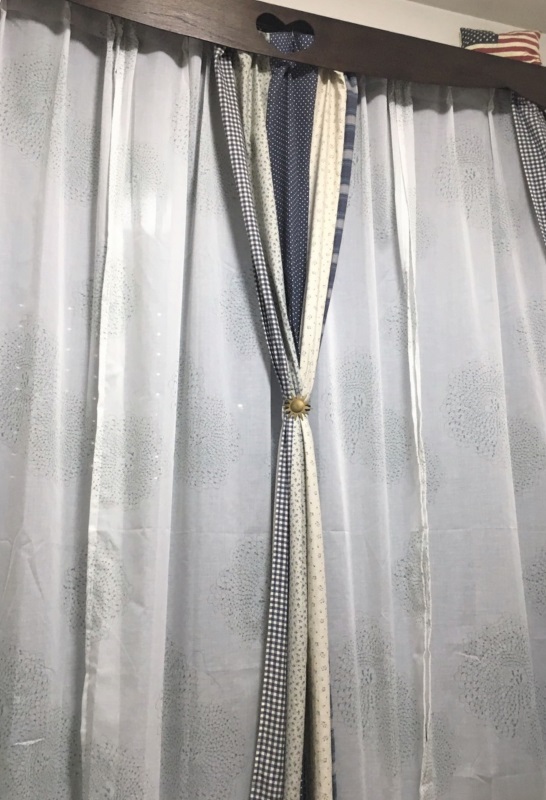 ＜ピノワ　レースカーテン　アイボリー＞のレビュー写真です