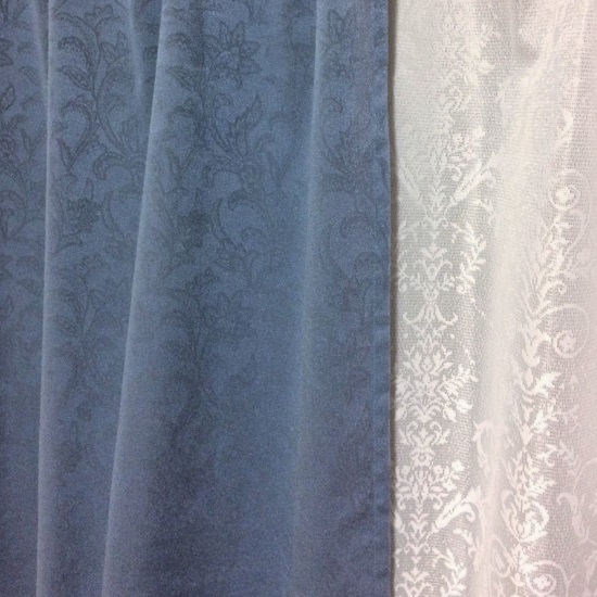 帝人の特殊繊維を使用した高機能レースカーテン＜シャイニーベール　シアラ＞のレビュー写真です