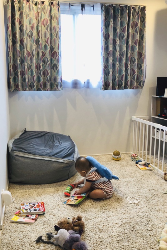 ＜メディナ　ディープ＞＜レースオーラ　グレー＞のレビュー写真です